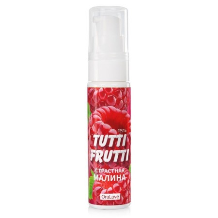 Tutti-Frutti Oralove Malina, water-based, edible, 30 ml