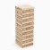 Falling tower, jenga "lux", 54 bar, bar 7 x 2.5 x 1 cm, in a wooden box