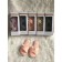 Slippers # 5 women, size 36.5, peach color