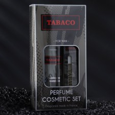Gift set of men's Tabaco, shower gel 250 ml, perfume water, 30 ml