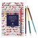Caucal pencils 36 flowers 18 pieces Twincolor Happy, mix
