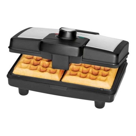 Electric waffle box Clatronic Wa 3606, 800 watts, Belgian waffles, black-1