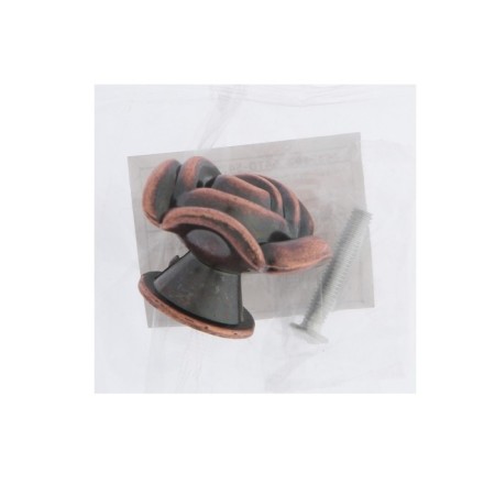 Handle button Cappio Rose 01, color copper-4