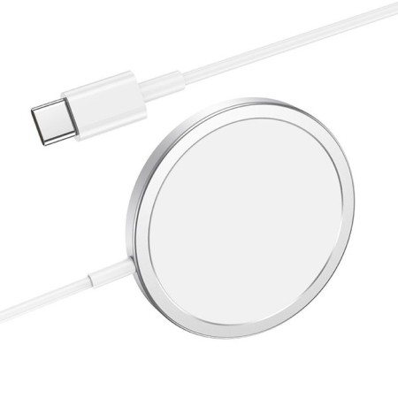 Hoco CW30 PRO, MAGSAFE, Magnet, 15 W, Type-C 2 A, 1 m, 1 m.-2