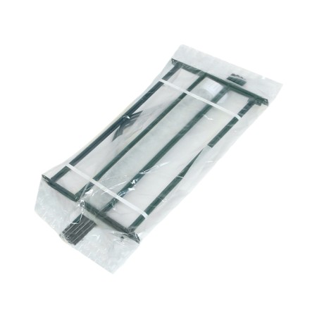 Rabbage for seedlings, 3 shelves, 110 × 65 × 40 cm, metal frame d = 16 mm, without a case-7