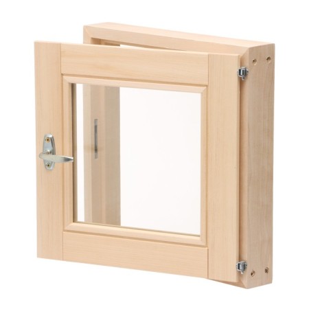Window, 40 × 40cm, single -chamber double -glazed window linden-3