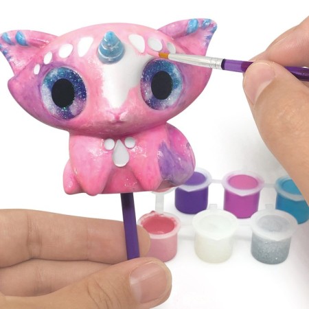 A set for creativity in coloring and decorating the gypsum figure Nebulous Stars Stella-2