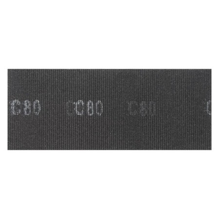 The mesh is abrasive tundra, waterproof, corundum, 115 x 280 mm, P80, 10 pcs.-1