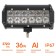 Farah LED two -row Airlin, 12 LED, multiple light, 36W, 165x78x65, 12/24V