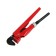 The key trumpet lever scrap, flat clamp 90 °, disclosure up to 20 mm, 1 "
