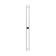 Terminus duo electric heated towel rail "Prof", 1600x114 mm, white matte