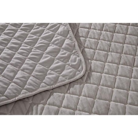 A set with a veil "Nathaniel", size 160x220 cm, 50x70 cm, color light gray-7