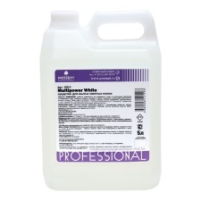 A means of washing light floors with a whitening effect of Multipower White. Concentrate, 5l