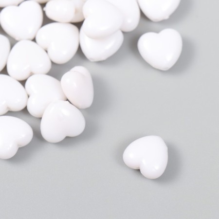 Beads Plastic "Snow White" set 20 grams 0.6x1x1 cm-1