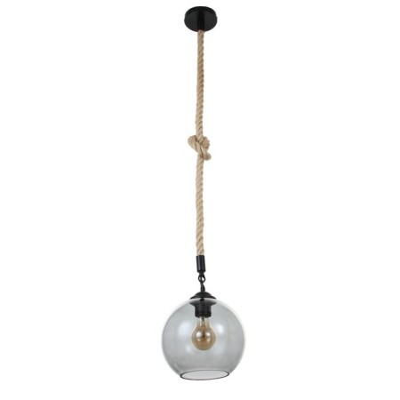 Lamp Bayerlux 2537/1bk E27 40W black 20x20x20-120 cm