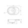 Granmill 20, 575x445x210 mm Kitchen Washed, beige