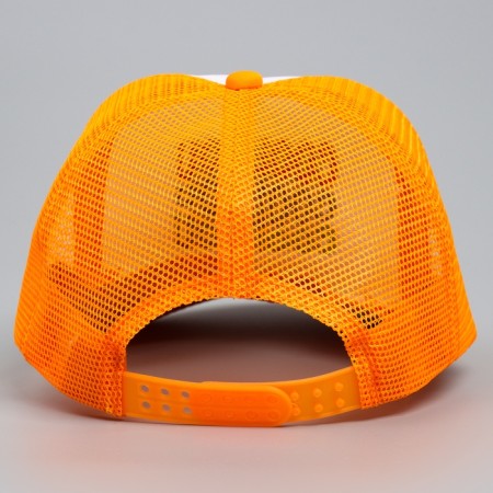 Baby cap for a boy with a Cool you net, orange color, rr 52–54, 5–7 years old-8