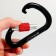 Carabiner with a clutch, 11.5 x 7.5 cm, 25 kn, mix