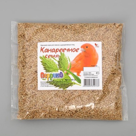 Canary seed "Perriko" for birds, package 200 g