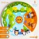 Soft puzzle for kids "Pyramid: Study the Seasons", 9 details, Kroshka I