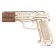 Wooden designer "Coyot", pistol - elaboration