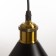 Bra "Gregory" E27 40W Black 18x18x35cm