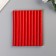 Surgut for printing the rod "red" shine 13.2x1.1 cm