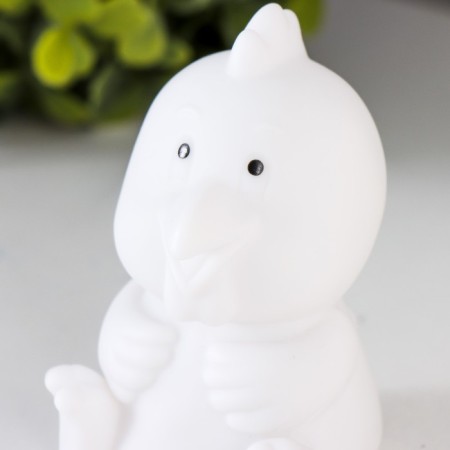 Nightnik "chicken" LED from batteries white 6x6x6 cm Risalux-9