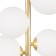Suspension lamp Maytoni Mod545PL-06BS, 6XG9, 28W, 29x29 cm, Color Gold