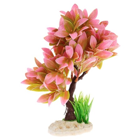 Artificial aquarium plant, 15.5 x 12 x 20.5 cm-2