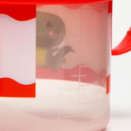 Children's Drinnik with solid nose "KIDS Gift", 150 ml., With handles, color red color-1