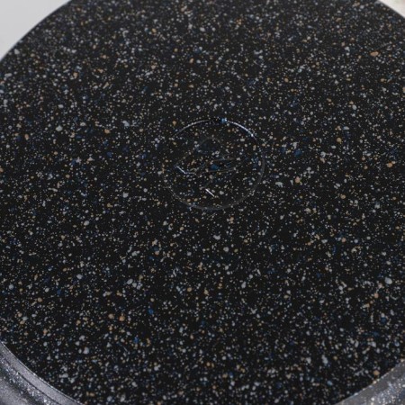 Granite Star pan, d = 24 cm, removable handle, anti -stick coating, black color-5