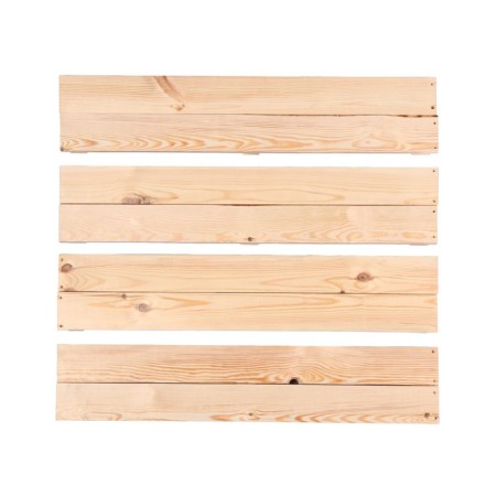Sandbox is a nursery wooden, without a lid, 100 × 100 × 20 cm, without painting, pine, Greengo-9