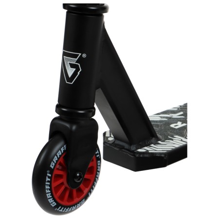 Stuffing Graffiti Clever 24, Pu Pu 100 mm, threaded compression, ABEC 9 Chrom, black color-1