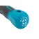 Screwdriver GROSS, PZ0 x 75 mm, S2, three -component handle
