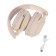 MZ300 headphones, wireless, full -size, microphone, BT 5.3, 400 mAh, beige