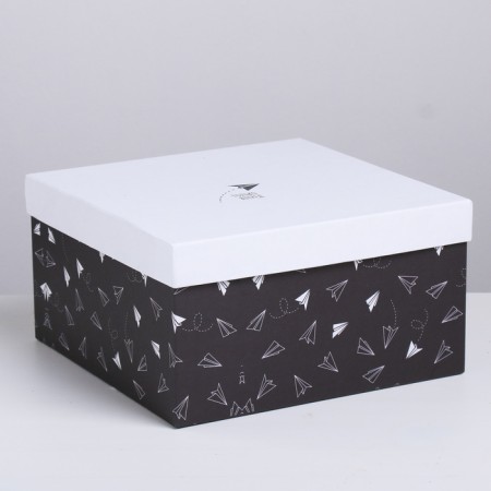 Set of boxes 10 in 1, gift packaging, “universal”, 10.2 x 10.2 x 6–28.2 x 28.2 x 15 cm 15 cm-4