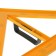 A triangle for a schoolboard, with a holder, rectangular, 45 °