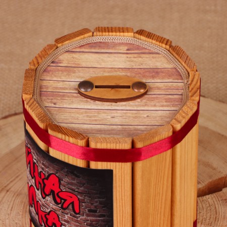 Barrel-cap "Family piggy bank", 14x12x12 cm-2