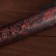 Souvenir weapon "Katana", a red floral pattern on the scabbard, 70 cm