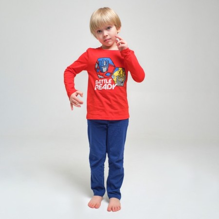 Pajama children's for a boy transformer, height 98-104-4