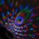 Light device "Crystal ball" 17.5 cm, speaker, glow RGB, 220 V