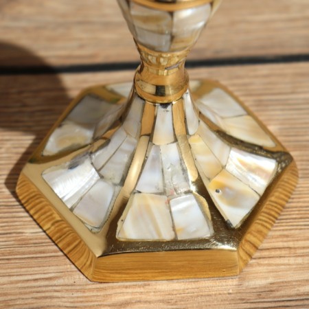 Candlestick 13 cm, brass-4