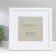 Photo frame MDF "Ellis" 30x30 cm, with Paspartt, white 76738