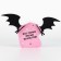 Hairpins for hair ears "Wings", black, 2 pcs, 11 x 12 cm