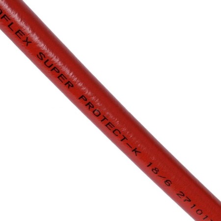 Pipe thermal insulation Energoflex EFXT0280411SUPRK SUPER Protect - to 28/4 mm, 11 m, red-2