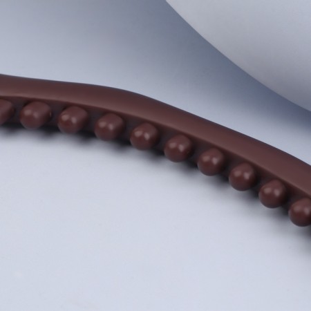 Massage plastic university arc with balls 46*2*8cm brown nap from-5