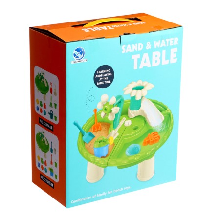Set for playing in the sand "Plants", with a table, 6 items-20