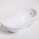Bath children's "rabbits" with a drain, 86 cm, white color