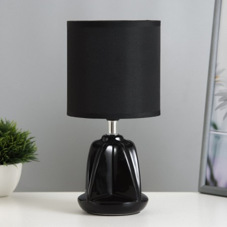 Laura table lamp E14 40W Black 13x13x25 cm Risalux